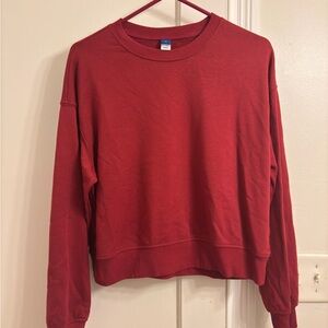 Old Navy Women’s Classic Red Crewneck